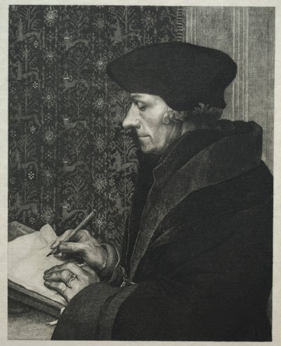 Erasmus by Felix Bracquemond