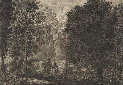 The Flame is Near the Fire, about 1853-5 by Felix Bracquemond