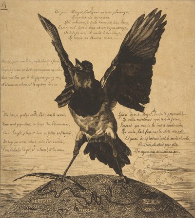 Margot la Critique, 1854 by Felix Bracquemond