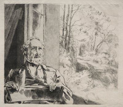 Meyer-Heine by Felix Bracquemond