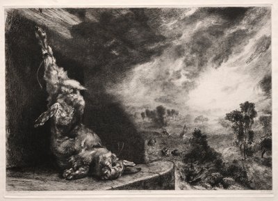The Large Rabbit by Felix Bracquemond