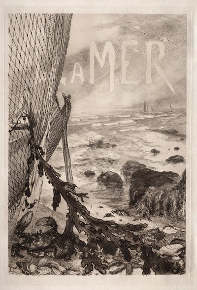 The Sea by Felix Bracquemond