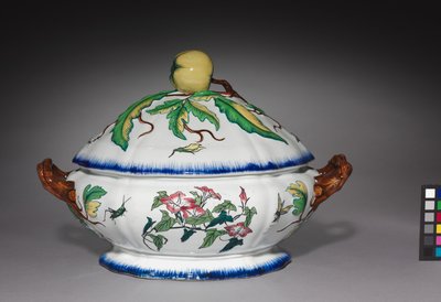 Tureen, Made by Creil Factory by Felix Bracquemond