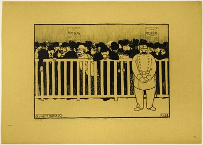 Box Office by Felix Edouard Vallotton