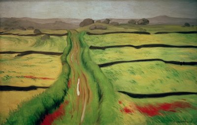Path in the Moorland by Felix Edouard Vallotton