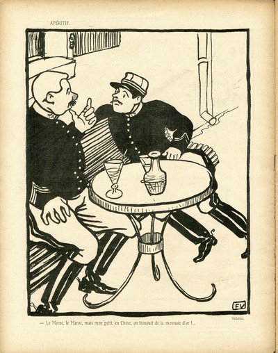 Illustration of Felix dit Vallotton by Felix Edouard Vallotton
