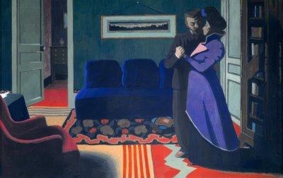 The Visit by Felix Edouard Vallotton