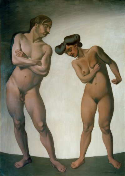 Hatred by Felix Edouard Vallotton