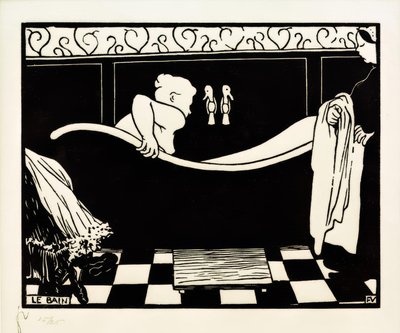 The Bath by Felix Edouard Vallotton
