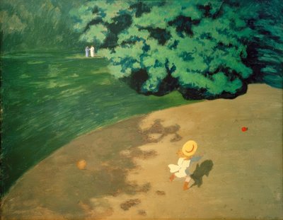 The Balloon by Felix Edouard Vallotton