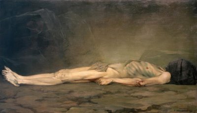The Corpse by Felix Edouard Vallotton