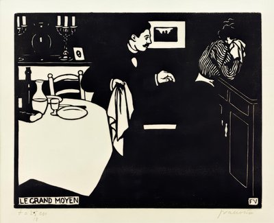 The Great Means by Felix Edouard Vallotton