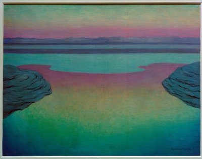 Rising Tide in the Evening by Felix Edouard Vallotton