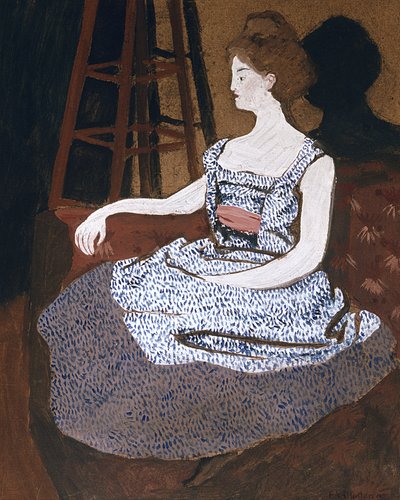 Misia Godebska-Natanson by Felix Edouard Vallotton