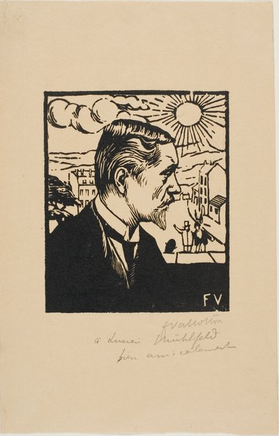 Self-Portrait by Felix Edouard Vallotton