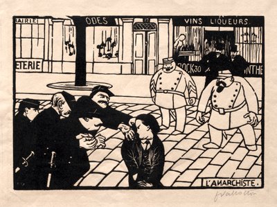 The Anarchist by Felix Edouard Vallotton