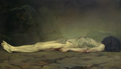 The Corpse by Felix Edouard Vallotton