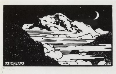 The Jungfrau, 1892 by Felix Edouard Vallotton