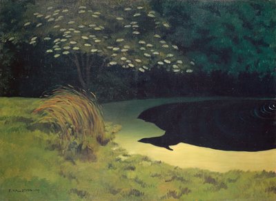 The Pond by Felix Edouard Vallotton