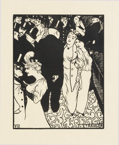 The Stranger by Felix Edouard Vallotton