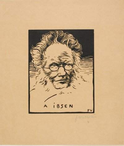 To Ibsen by Felix Edouard Vallotton