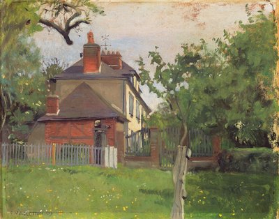 Villa Beaulieu, Honfleur, 1909 by Felix Edouard Vallotton