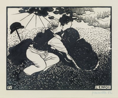 The Emotion, 1894 by Felix Edouard Vallotton