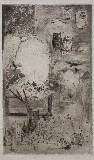 Baptism in the Japanese Style by Felix Hilaire Buhot