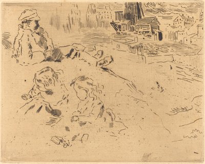 Sketches of Children by Felix Hilaire Buhot