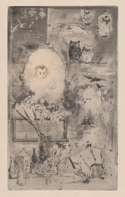 Japanese Baptism by Felix Hilaire Buhot