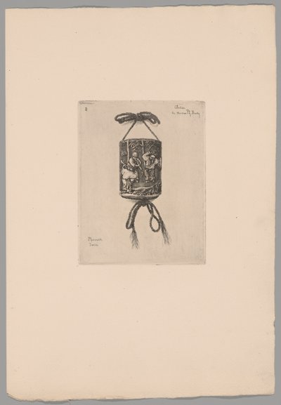 Japonisme by Felix Hilaire Buhot