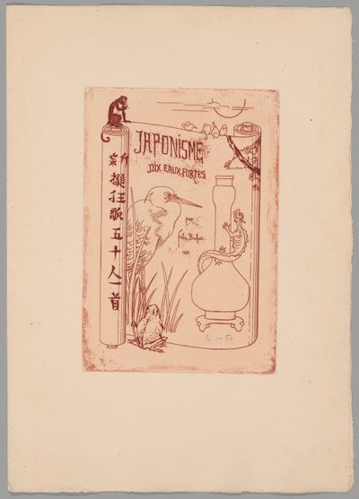 Japonisme by Felix Hilaire Buhot