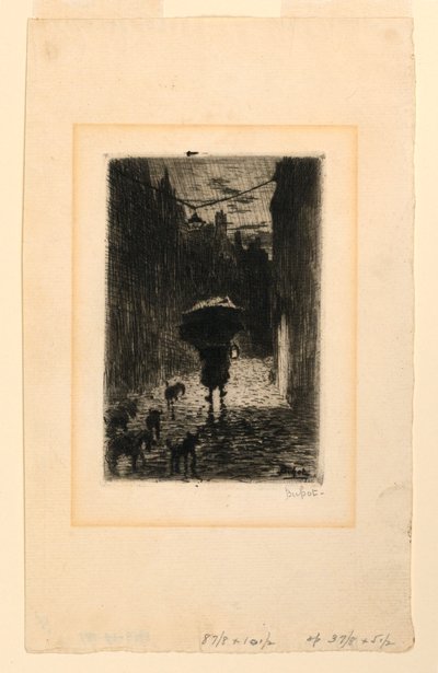 Rainy Day by Felix Hilaire Buhot