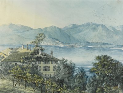 Cadenabbia, Lake Como, 1837 by Felix Mendelssohn Bartholdy