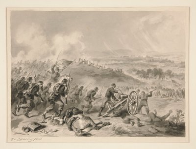 Battle of Gettysburg by Felix O. C. Darley