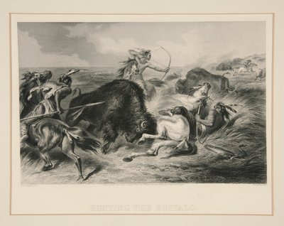 Hunting the Buffalo by Felix O. C. Darley