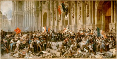 Revolution of 1848: Alphonse de Lamartine by Felix Philippoteaux