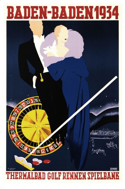 Baden-Baden 1934 by Felix Rinne
