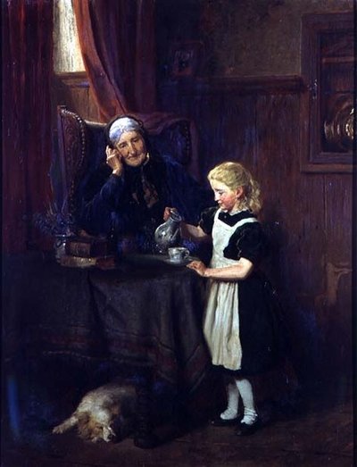 Tea for Granny by Felix Schlesinger