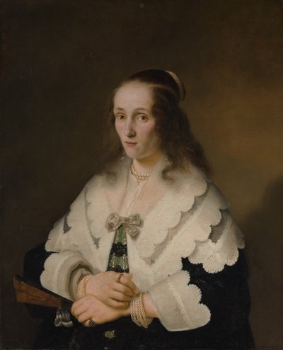 Portrait of a Woman by Ferdinand Bol