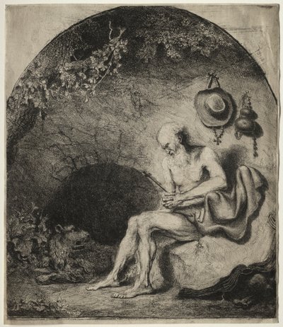 St. Jerome in Penitence by Ferdinand Bol