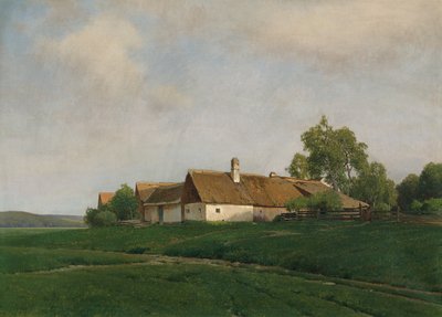 Courtyard in the Waldviertel by Ferdinand Brunner