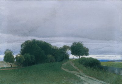 Gloomy Evening by Ferdinand Brunner