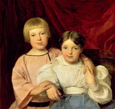 Children by Ferdinand Georg Waldmuller