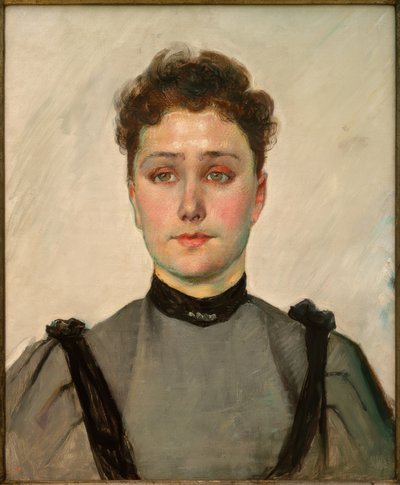 Portrait of a Young Woman by Ferdinand Hodler