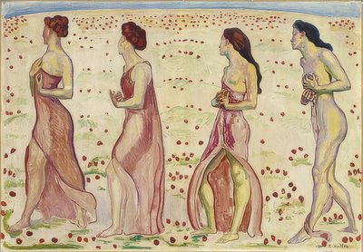 The Sensation by Ferdinand Hodler