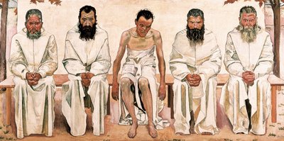 Fatigue of life by Ferdinand Hodler