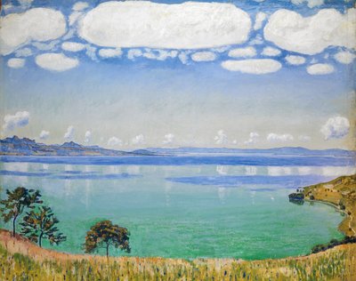 Lake Geneva, Seen from Chexbres, 1905 by Ferdinand Hodler