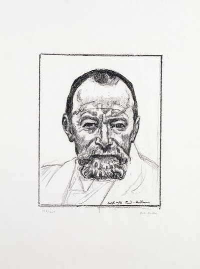 Self Portrait by Ferdinand Hodler