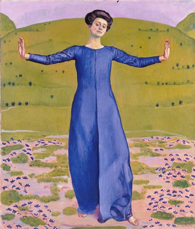 Song from Afar, 1906 by Ferdinand Hodler